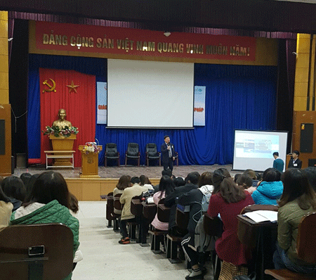 Tuyển sinh khóa 1; chương trình hợp tác Dongsim Việt Nam và CĐ Sư phạm Trung ương